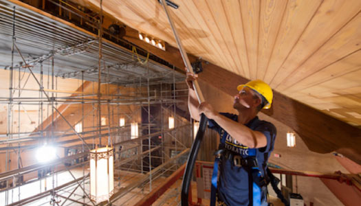 Commercial building restoration