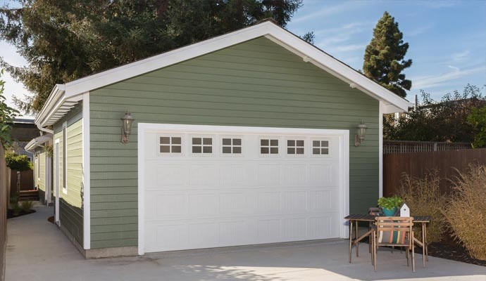cleaned garage